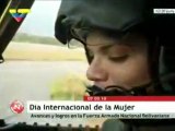 PAPEL DE LA MUJER VENEZOLANA EN LAS FUERZAS ARMADAS!!