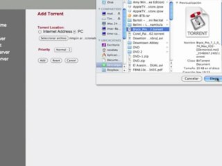 Descargar torrents desde nuestro unidad MyDitto