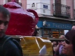 Ateus de Madri pedem liberdade de expressão