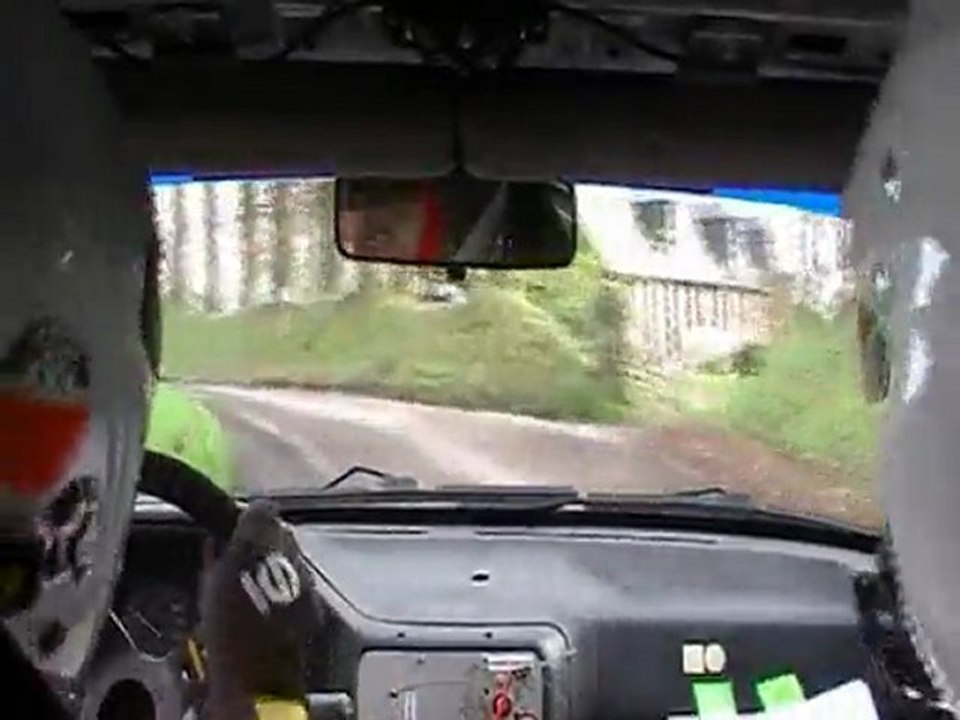 rallye lillebonne 2011 ES1 camera embarquee 106 A5 caraby/fleury