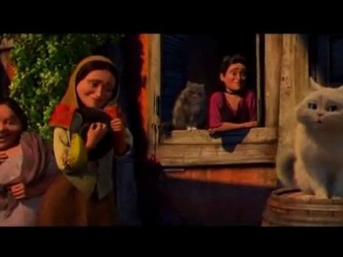 Banderas and Hayek promote Puss in Boots