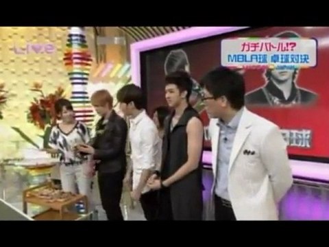 MBLAQ tabletennis(Eng Sub)