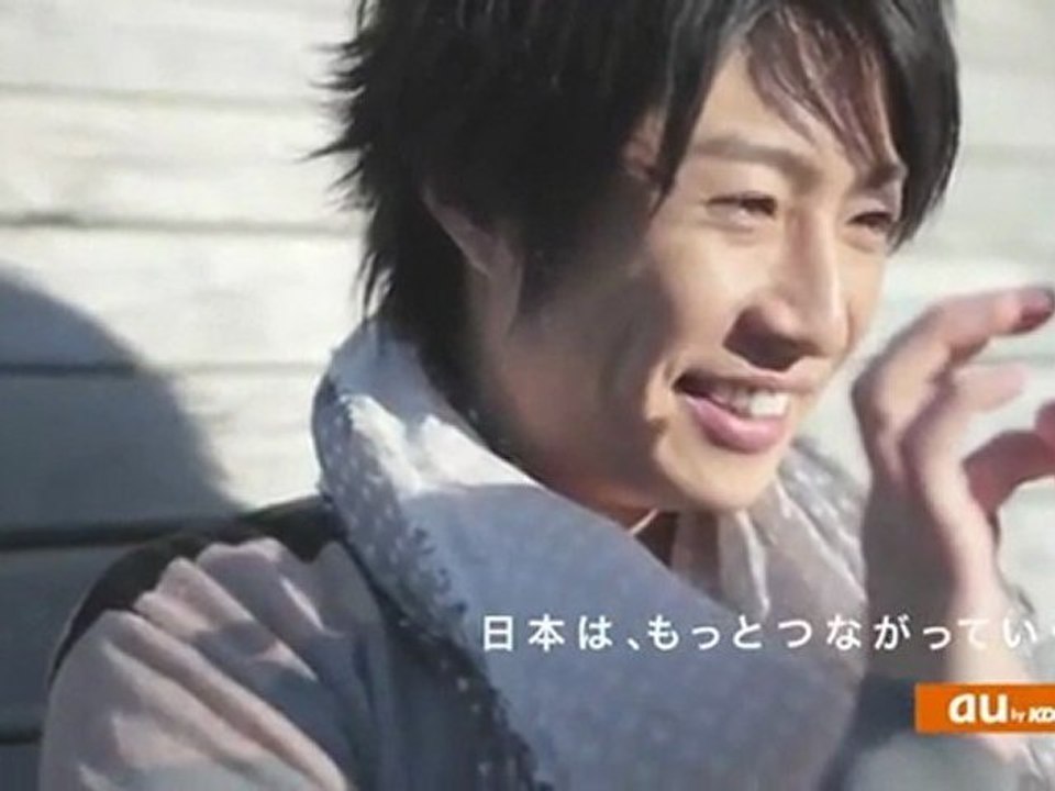 嵐 au by KDDI 「もっとつながっていく篇」全員篇