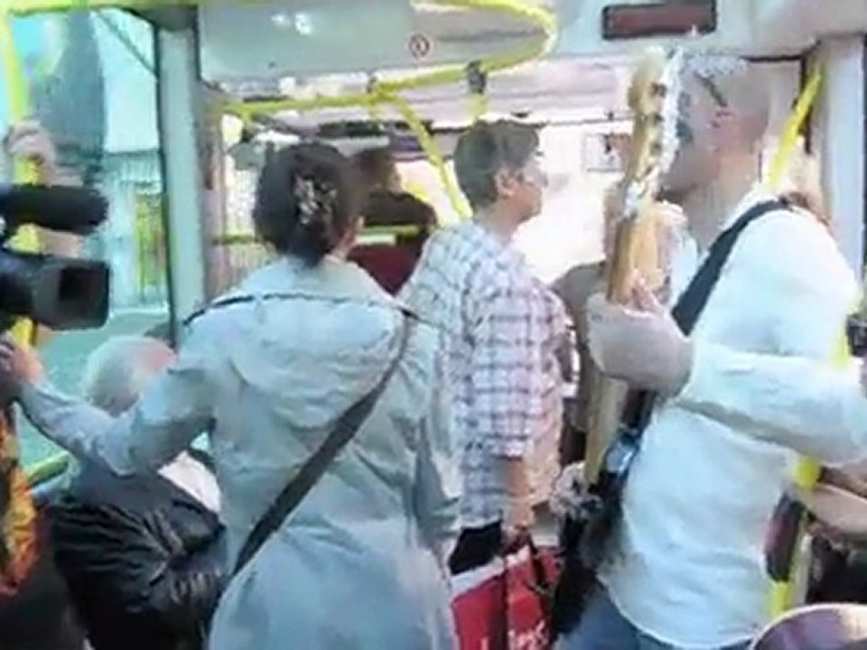 Les Chihuahuas de l'espace dans le bus...