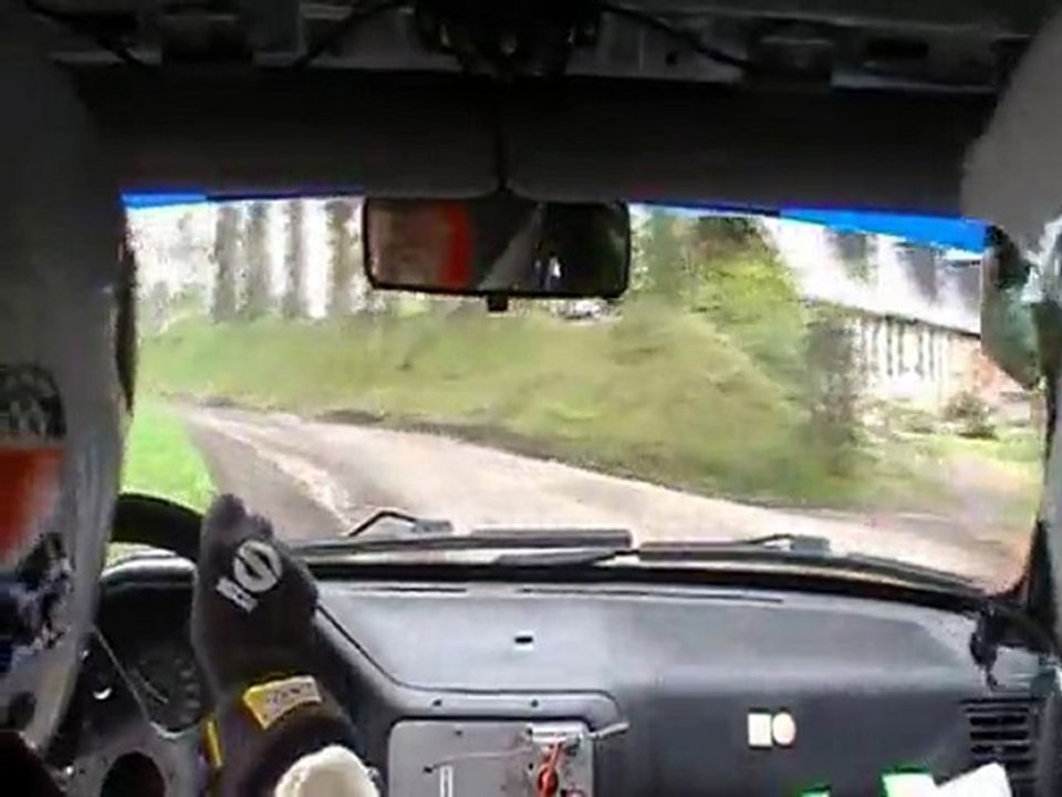 rallye lillebonne 2011 ES3 camera embarquee 106 A5 caraby / fleury