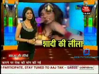 Saas Bahu Aur Betiyan [AajTak News] - 15th May 2011- Part2