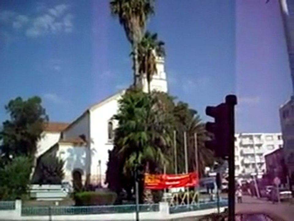 Avenue Habib Bourguiba à Béja. Tunisie