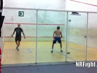 Squash: Nicolas Renier Vs Romain Massida