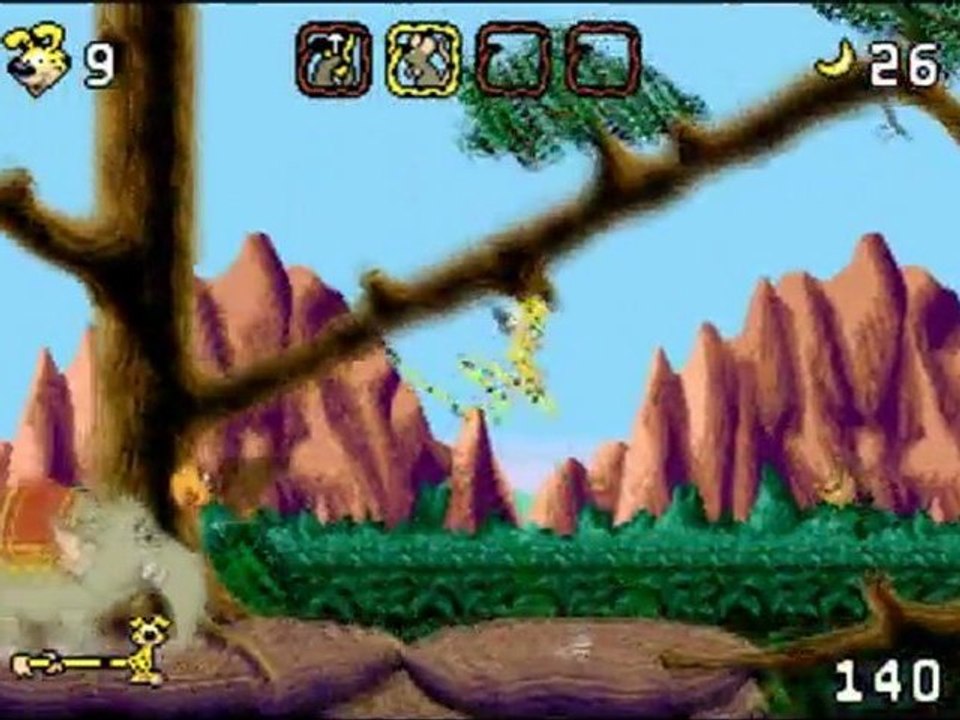 Marsupilami [Megadrive] - 4 ) A mort les oiseaux !!