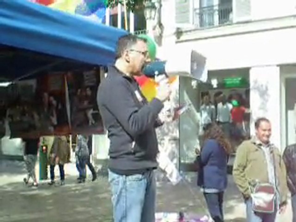 Journée Internationale de Lutte contre l'Homophobie - Orléans - 14 mai 2011 -