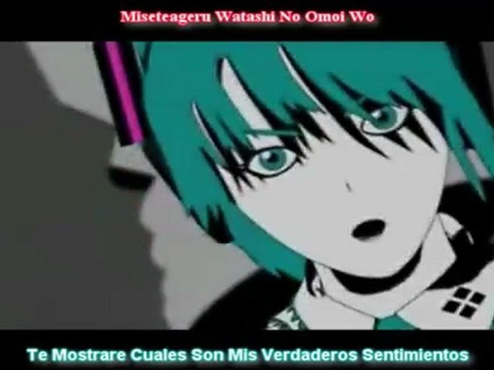 Miku hatsune LOVE IS WAR sub esp