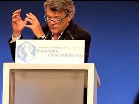 Jean-Louis Borloo - 111e congrès Parti Radical