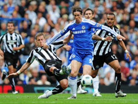 Chelsea 2-2 Newcastle Gutierrez free-kick, Alex, Taylor header