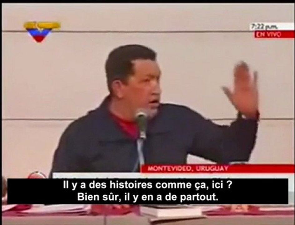 Chavez : "Empire, je n'ai pas peur de toi !"