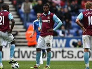 Wigan 3-2 Westham Ba,  N'Zogbia double, Sammon great-finish