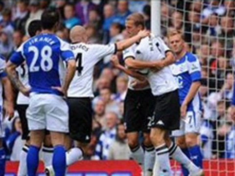 Birmingham 0-2 Fulham Hangeland double-header