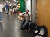 busker on sunday morning in 