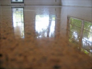 Terrazzo Restoration vs. Topical Finish www.Safedry.com 877-824-0501