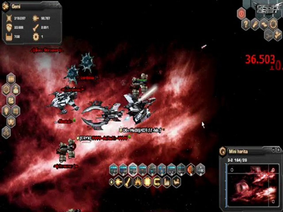 Darkorbit Tr1 MMO TheDjSheRiff : 3-2 ' de VRU Temizliği