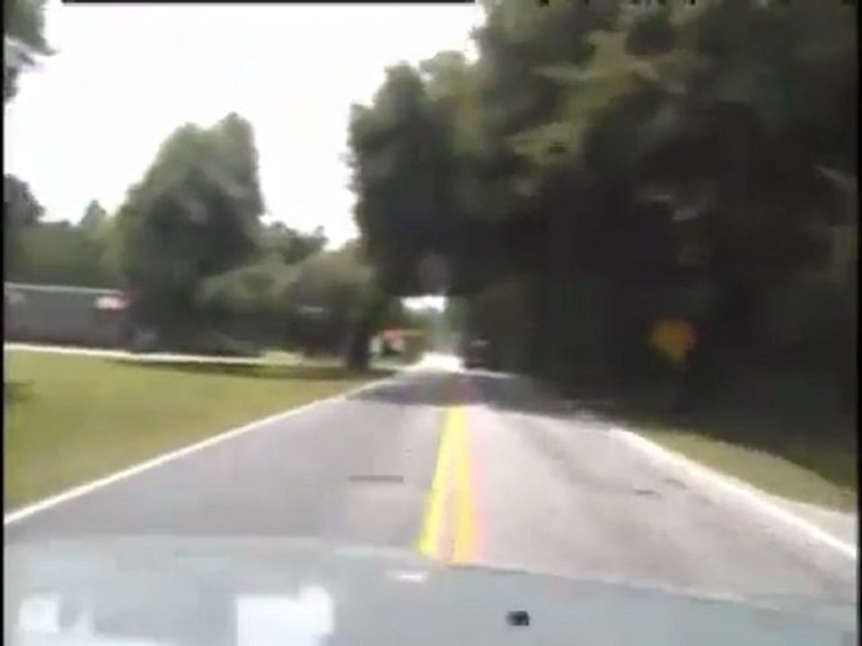 Guy Steals Police Car then Crashes it