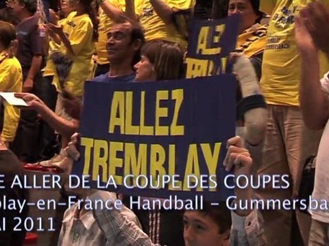 Tremblay-en-France : Match aller de la Finale de la coupe d'Europe de Handball