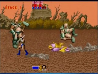 Golden Axe (Video Test Arcade/Xbla)