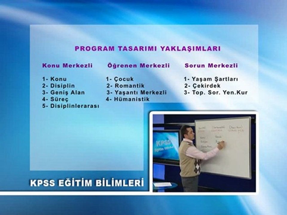 3--- program gelistirmenin felsefi temelleri. egitim programlarında tasarim yaklasimlari. egitimde program gelistirme modelleri