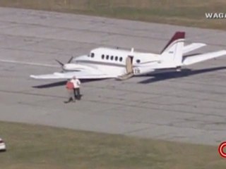 King Air Gear Up emergency landing