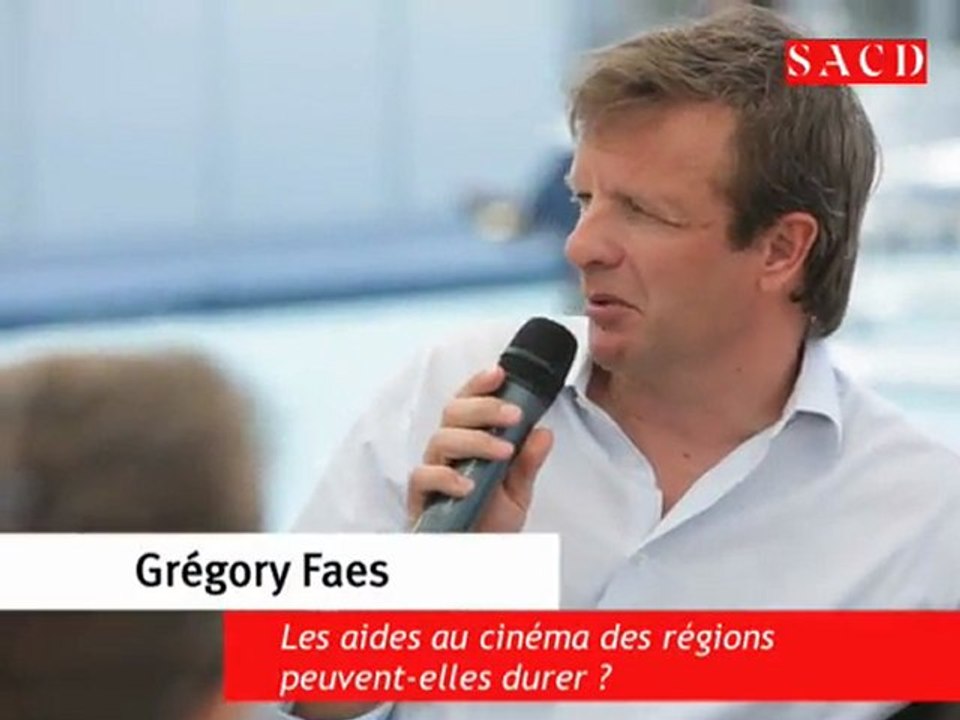 Gregory Faes, directeur de Rhône Alpes Cinéma