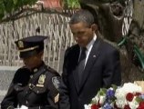 Obama rend hommage aux victimes du 11 septembre
