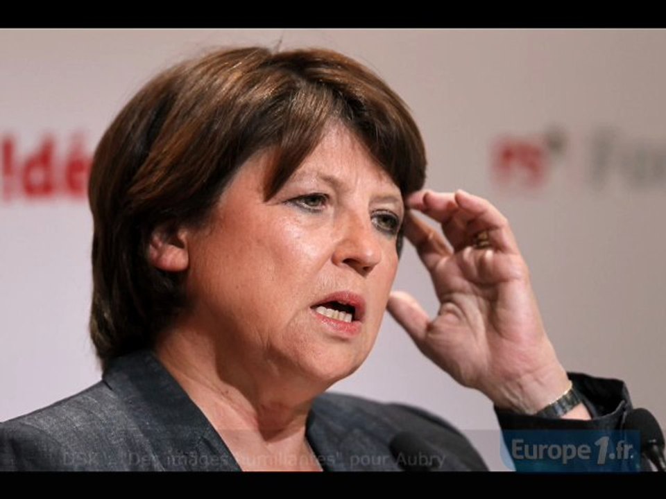 DSK menotté : "humiliant" selon Aubry