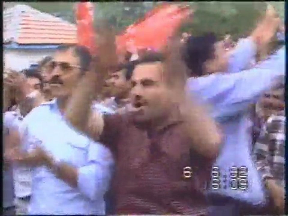 Kalecik Kasabası 1992 BELEDİYE SEÇİMLERİ DYP MİTİNGİ 1