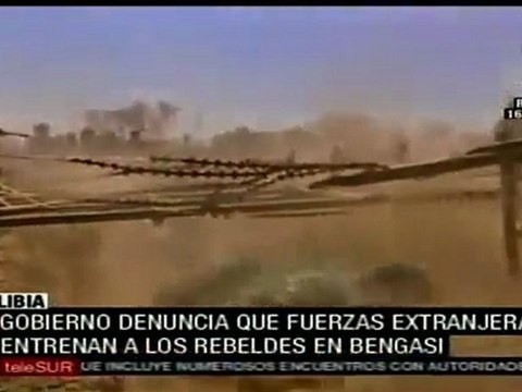 Rebeldes opositores a Gaddafi toman el control de Misratah