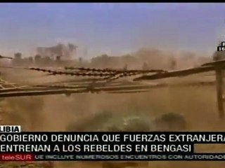 Rebeldes opositores a Gaddafi toman el control de Misratah