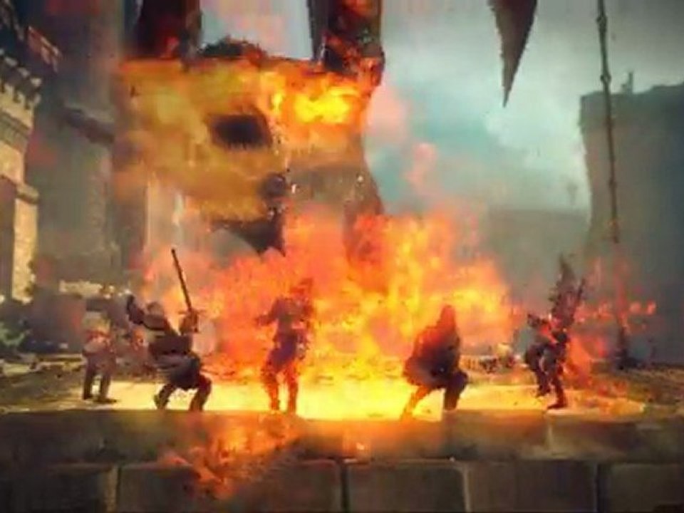 The Witcher 2 Launch Trailer -  Love & Blood PL