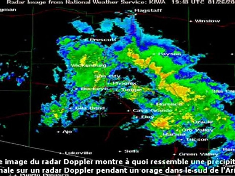 Chemtrails/Chaffs capturés par des Radars Météo !