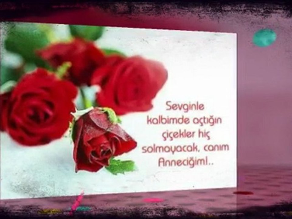 Sahra -Anneme Mektup