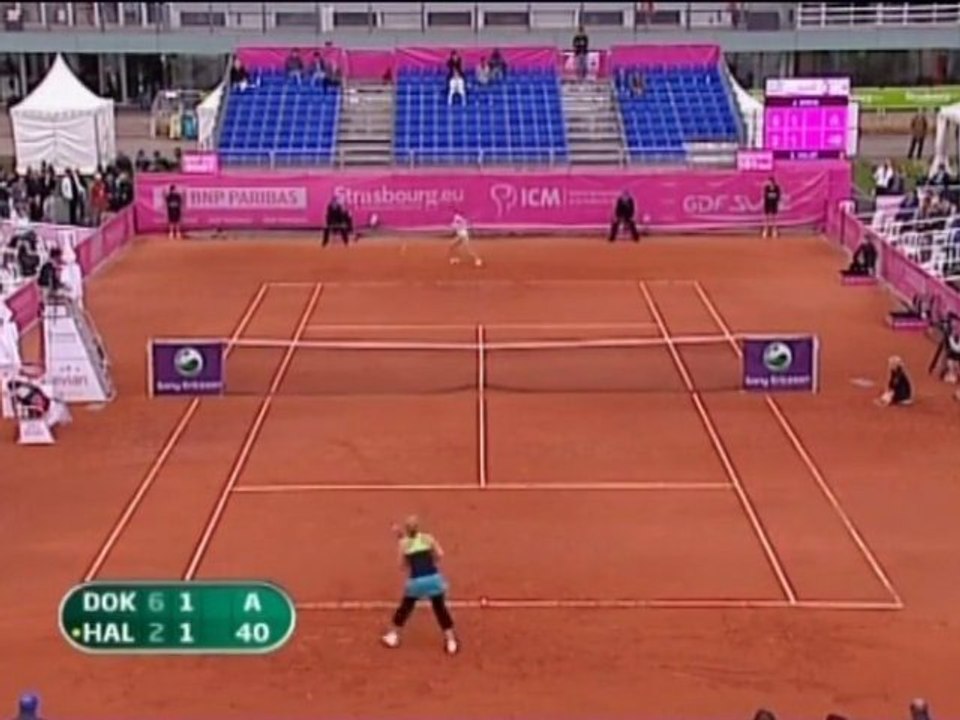 Straßburg - Dokic ebenfalls weiter