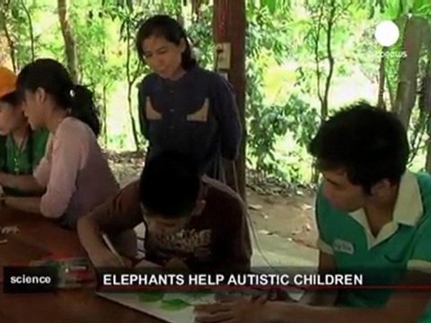 Des éléphants pour aider les enfants autistes