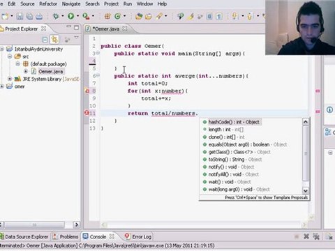35 Java Programming Tutorial - Variable Length Arguments Omer GEZER