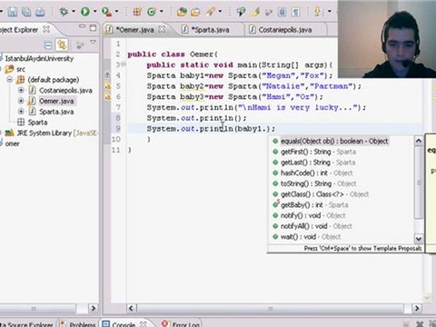 47 Java Programming Tutorial - More on Static Omer GEZER