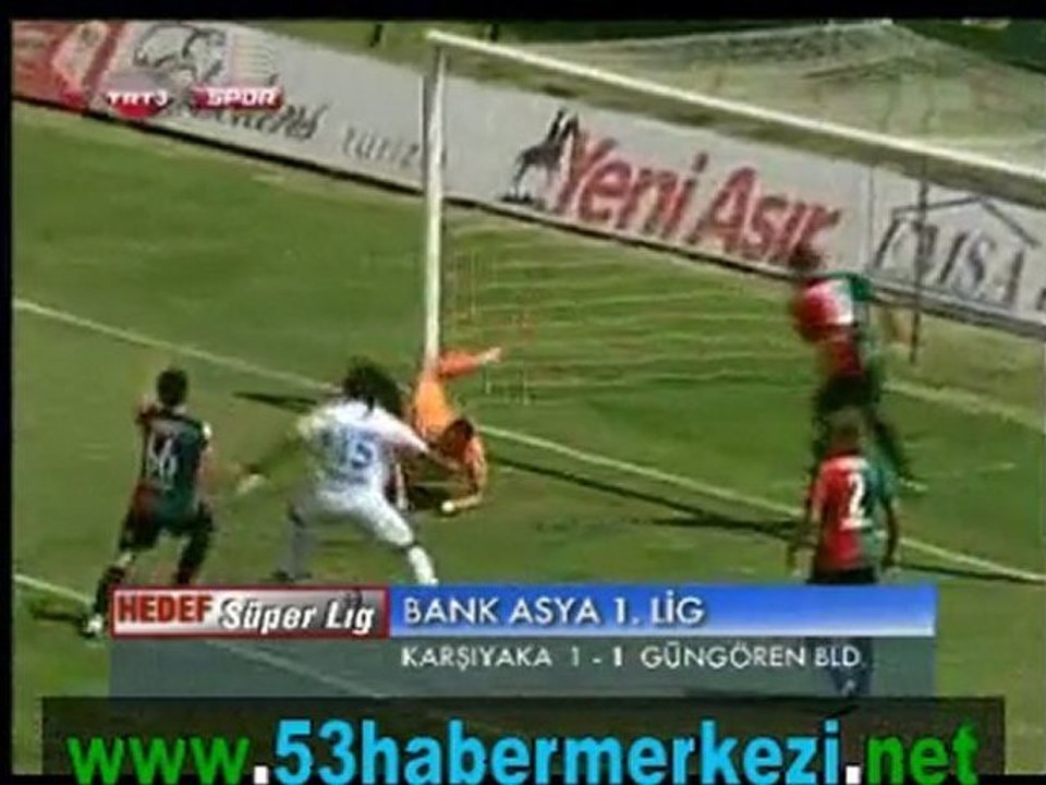 Karşıyaka: 1 - Güngören Belediyespor: 1