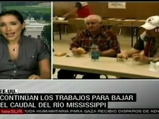 Inicia Louisiana inundación controlada del río Mississippi