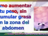 como aumentar de peso rapidamente - alimentos para subir de peso - como puedo subir de peso