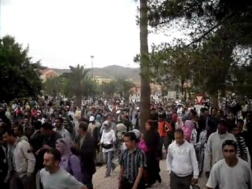 ANDCM marche nationale à khenifra 16 mai 2011
