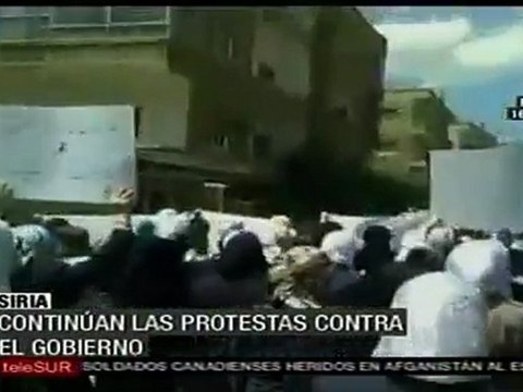 Decenas de detenidos en Siria durante manifestaciones