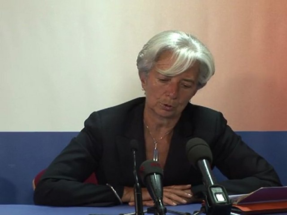 Affaire DSK: "accablant et douloureux", estime Christine Lagarde