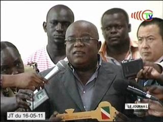 Réception provisoire des ouvrages du réseau de transport, lignes et postes au sud de Ngo