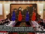 China se compromete a dar facilidades a inversión europea