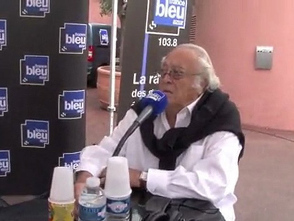 france bleu azur à Cannes avec Georges Lautner